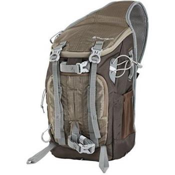 Vanguard VGBSED43KG Khaki 44 - Bolsa bandolera de acceso rápido a cámara y equipo fotográfico, color verde caqui