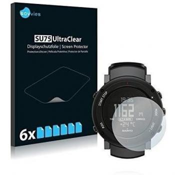 savvies Protector Pantalla Compatible con Suunto Core ALU Deep Black