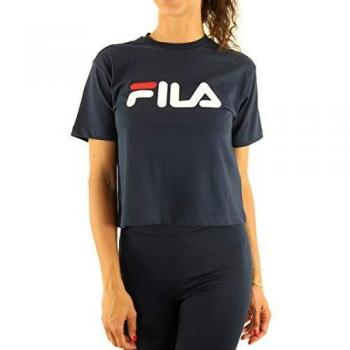 Fila Women's Black Cropped T-Shirt VIIVIKA
