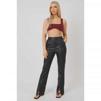 Underbust Detail Crop Top (Port)