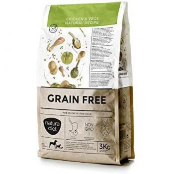 Natura Diet Grain Free Chicken & Vegetables Adult Dog Food 3kg