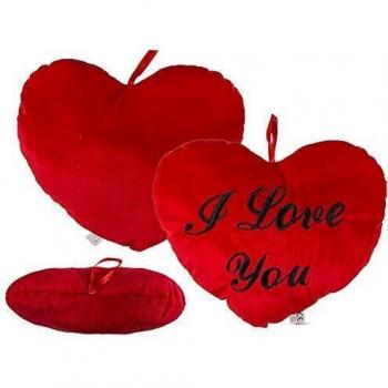Cojín peluche corazón I love you 35cm