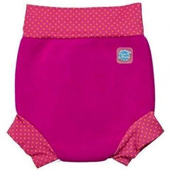 Splash About Happy Nappy - Pañal de natación para niños de 0-4 meses, color rosa / mango