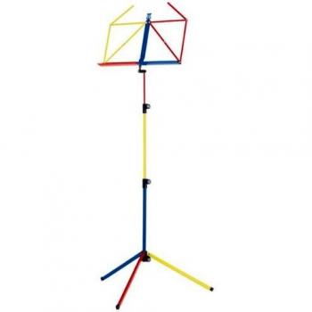 K&M Multicolor Folding Music Stand Rainbow Series