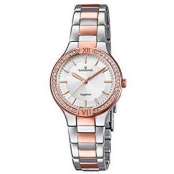 Candino - Reloj de mujer C4628/1 Lady Petite de acero plateado