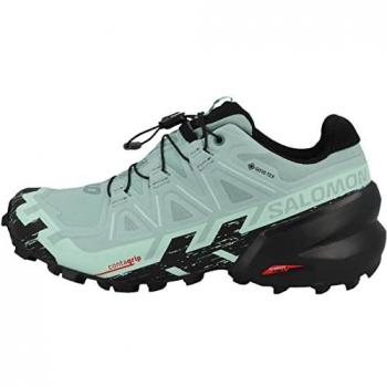 Zapatillas Salomon Speedcross 6 Gore-Tex Hombre Azul Marino y Gris Oscuro Dorado - Talla 45(1/3)