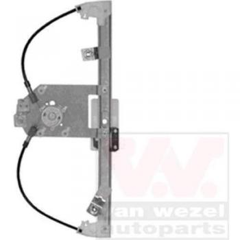 Elevalunas eléctrico VAN WEZEL 3850266, compatible con modelos específicos de vehículos, incluye motor y mecanismo de elevación, fácil instalación, fabricado con materiales de alta calidad para garantizar durabilidad y rendimiento óptimo