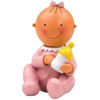 Mopec Y705.2 - Figura de pastel hucha Pita sentada biberón, 15 cm