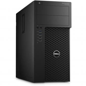 DELL Precision T3620 3.5GHz E3-1245V5 Mini Tower Negro Puesto de trabajo - Ordenador de sobremesa