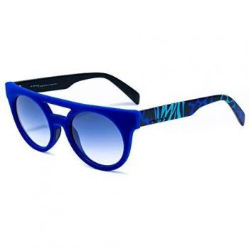 Italia Independent 0903V-022-ZEB Unisex Sport Sunglasses 50mm Blue