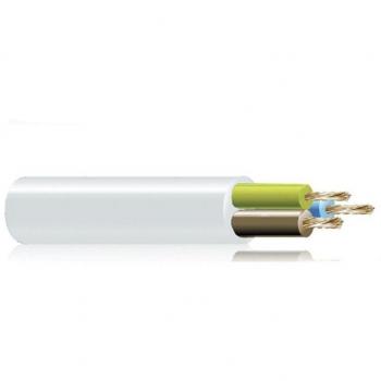 Manguera tubular h 05 vv-f 3x1,5mm blanca euro/mts