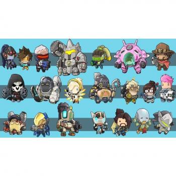 25x14 inch Overwatch Silk Poster Seda Cartel 4GS6-2FB