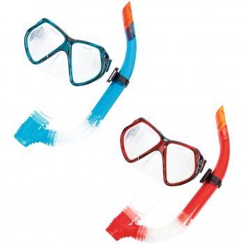Bestway Set de Buceo Gafas y Tubo Silicona Combo, 24005