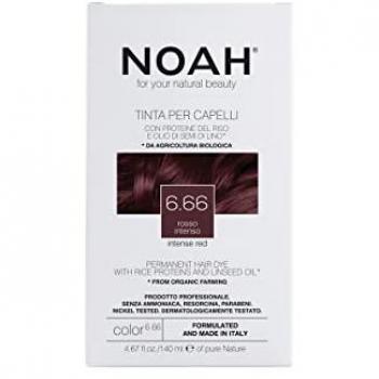 Tinte Capilar Noah Castaño Rojizo Oscuro 6.66 140ml