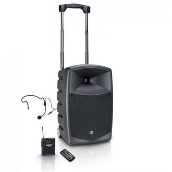 Altavoz Bluetooth LD Systems Roadbuddy 10 con batería recargable y micrófono inalámbrico