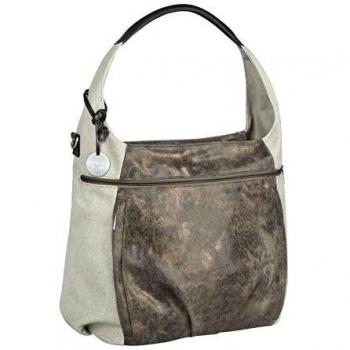 Lässig bolso cambiador Casual Hobo bag, Oliva/Beige