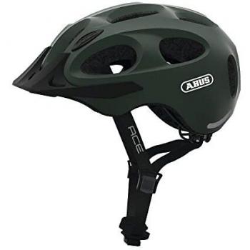 Abus Youn-I Ace Urban Bicycle Helmet - Metallic Green, Size L