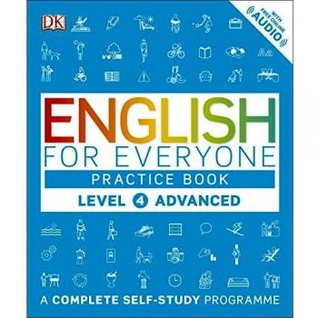 Libro de Práctica de Inglés para Todos Nivel 4 Avanzado: Programa Completo de Autoestudio con Audio en Línea Gratis