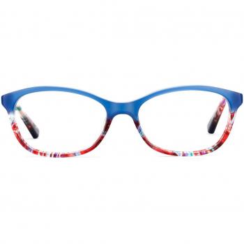 Etnia Barcelona Magus BLRD Women’s Eyeglasses Blue Size 50 (Frame Only) - Blue Light Block Available