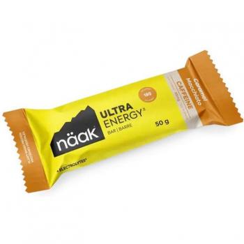 Barrita energética Näak Ultra Energy Caramel Macchiato con cafeína 50g (12 unidades)