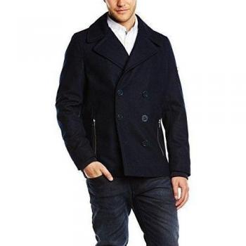 Hilfiger Denim Jaden Wool Peacoat-Abrigo Hombre,
