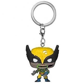 Funko- Pop Keychain: Marvel Zombies-Wolverine Figura Coleccionable, Multicolor