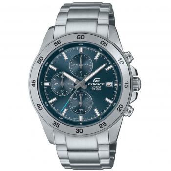 Reloj de pulsera CASIO Edifice EFR-526D-2AVUEF con correa en color Gris plata y Dial Azul para Hombre