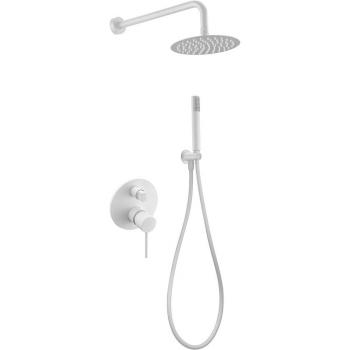 Conjunto de ducha empotrado monomando Milos Stick IMEX GPMS045/BL