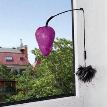 Juguete para Gato Ratón Loco con Juguetes Intercambiables 12 cm