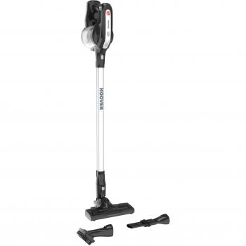 Hoover H-FREE HF18GH - Aspiradora escoba y mano sin cable,ciclónico,especial hogar,batería ion litio 18V, autonomía 25mins, 0,7L, cepillo motorizado con LED, accesorios para hogar,tapicería y rincones