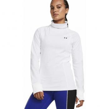 Sudadera de mujer CW Funnel Neck Under Armour - características: diseño de cuello alto, tejido suave y cálido, ideal para clima frío, ajuste cómodo, logo de Under Armour