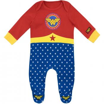 WONDER WOMAN Pijama Entera y Venda para Niñas Bebés Multi 12-18 Meses
