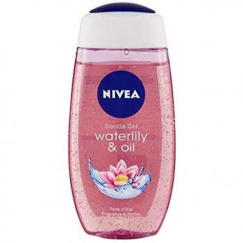 Nivea Gel de Ducha con Lirio de Agua y Aceite - Pack de 3 x 250 ml