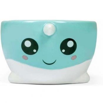 Thumbsup UK NARWALMUG - Taza de cerámica, multicolor