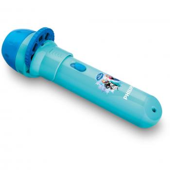 Philips Disney Frozen - Proyector y linterna 2 en 1, LED, color azul