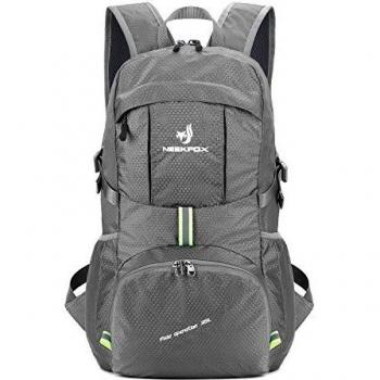 NEEKFOX Mochila ligera y compacta para viaje, excursionismo o uso diario, Mochila para acampar plegable de 35 L, Mochila deportiva ultraligera para exteriores
