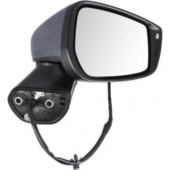 Retrovisor exterior BLIC 5402-16-2001916P, espejo retrovisor de tipo exterior, compatible con vehículos específicos, incluye carcasa en color negro, cristal plano para visión clara, diseño aerodinámico y ajuste manual