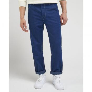 Lee Men's Relaxed Fit Carpenter Jeans in Dark Blue