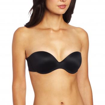Maidenform Custom Lift Strapless Underwire Bra Black 38B Women's
