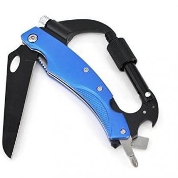 Auto pkio - Navaja escalada mosquetón al aire libre Herramientas A Través vida profesional multiusos herramienta mosquetón Karambit Cuchillo Cuchillo de caza