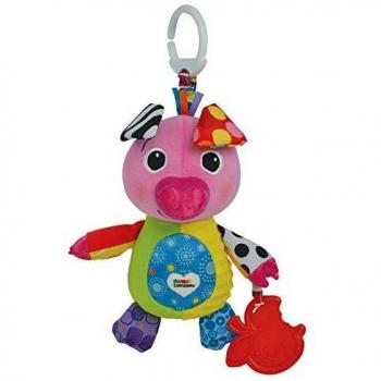 Lamaze Olly Oinker Clip On Pram and Pushchair Baby Toy