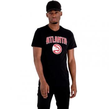 New Era NBA Atlanta Hawks Men's Short Sleeve Black T-Shirt