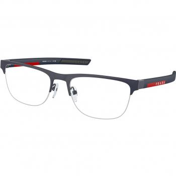 Prada Linea Rossa PS51QV MAG1O1 Gafas Recetadas para Hombre Azules 57 Lentes