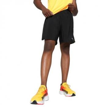 Puma Pantalones Cortos Deportivo para Hombre Favorite Velocity 7'' - 52500556, Color Negro, Talla XXL, Ideal para Running y Multideporte, Material Poliéster, Modelo Outlet 2024