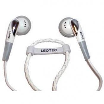 Leotec LEA01B - Auriculares de botón, negro [España]