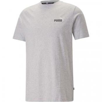 Camiseta Puma Essentials+ con logo bicolor pequeño