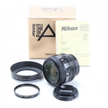 Nikon AF Nikkor 28mm f/2.8 D - Objetivo de cámara usado en excelente estado