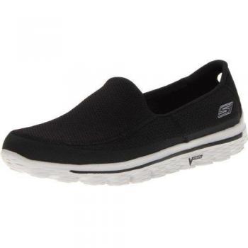 Skechers GO Walk 2  - Zapatillas de material sintético hombre, color negro