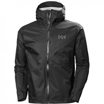 Chubasquero Helly Hansen Verglas Micro Shell para hombre, color negro, talla S