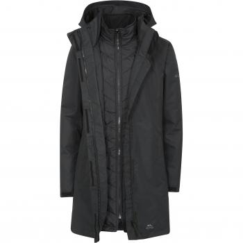 Trespass 3-in-1 Tp50 Alissa II Chaqueta, Mujer, Negro, XS